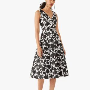 NWT Kate Spade Bicolor Floral Soiree Dress size 14
